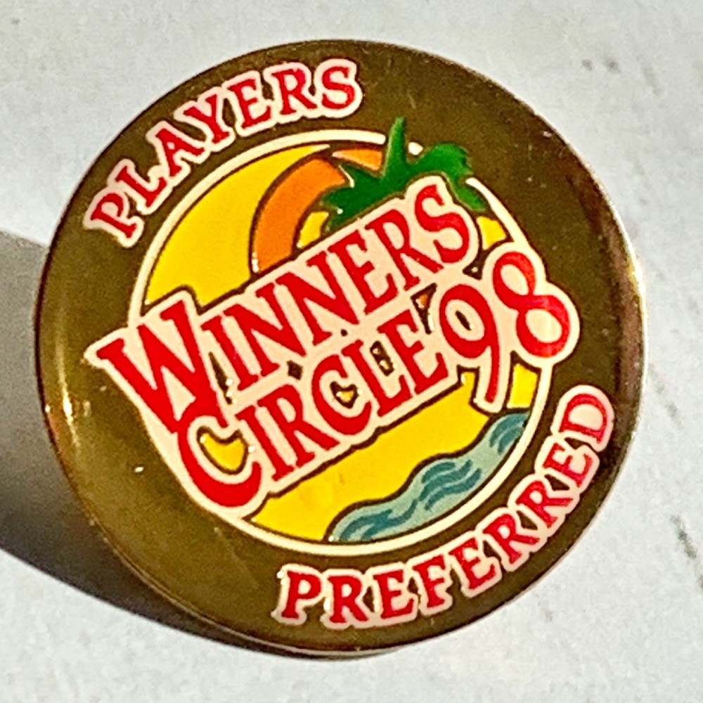 Player’s Casino Winner’s Circle Pin 1998